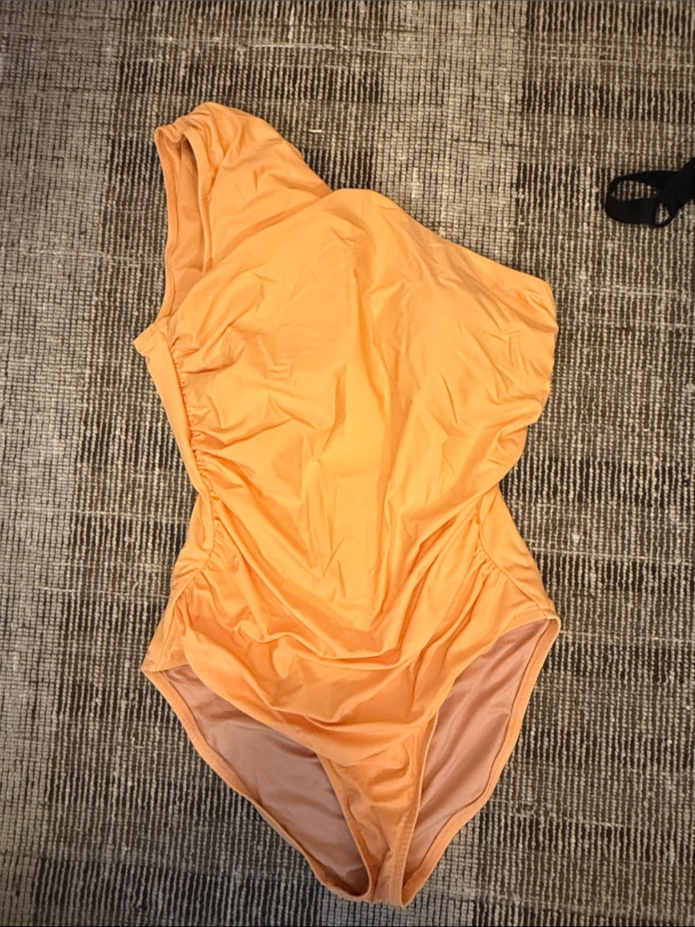 J. Crew One-Shoulder Orange Swim One-Piece